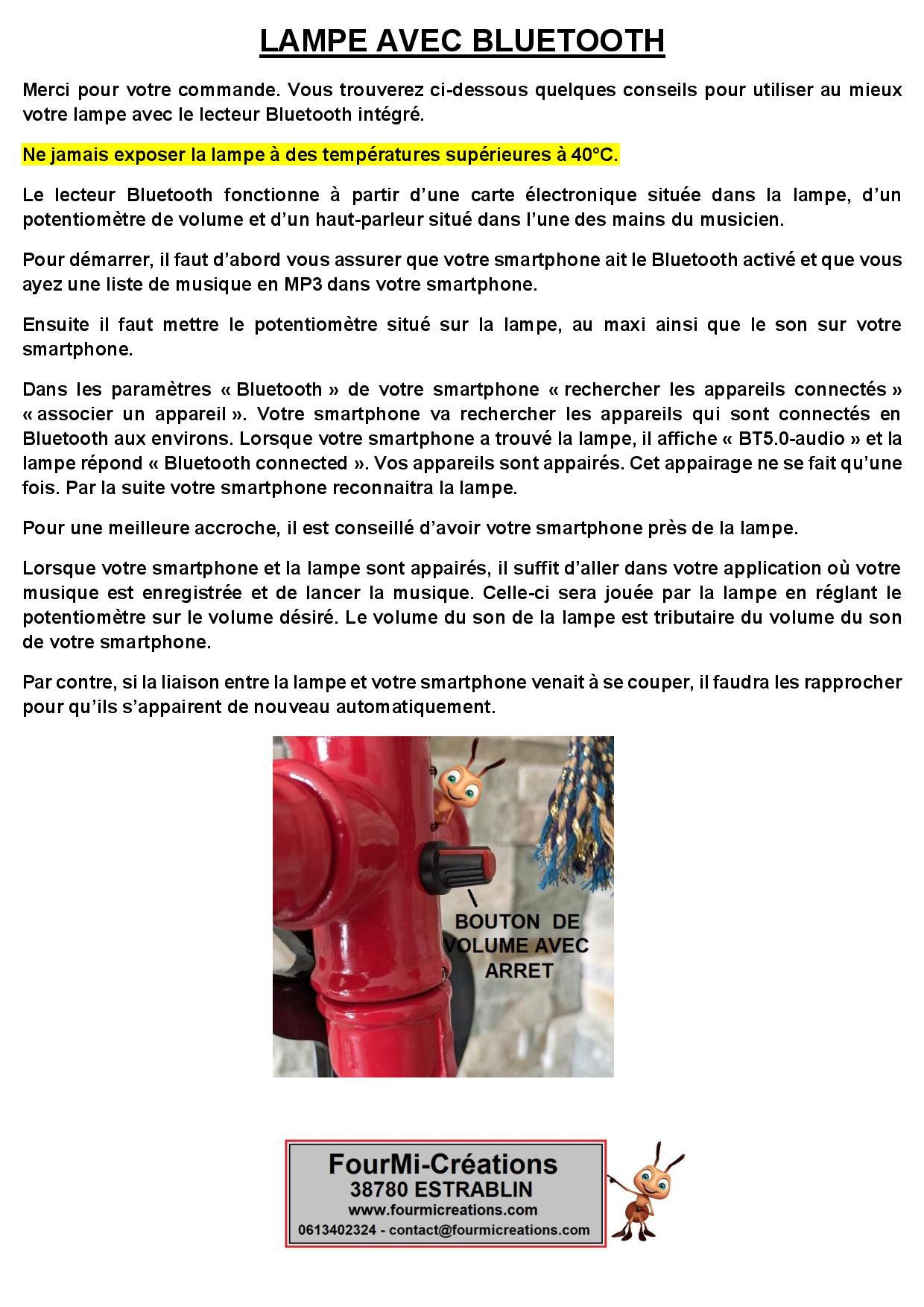Notice lampe bt pdf